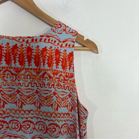 J. McLaughlin Antigua Sleeveless Linen Swing Dress Size XS - Picture 10 of 16